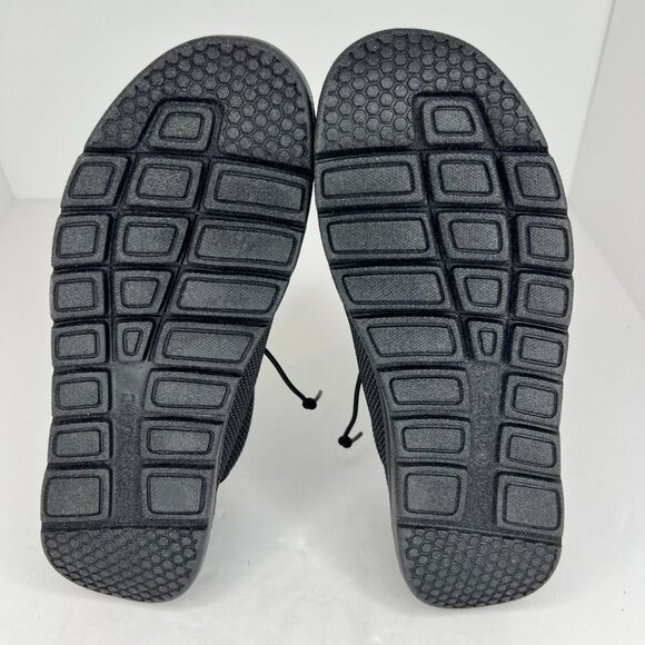 Bruno Marc Mens BLS211 Black Elastic Lace Casual Fabric Slip On Size 7.5 Loafers - Picture 8 of 9